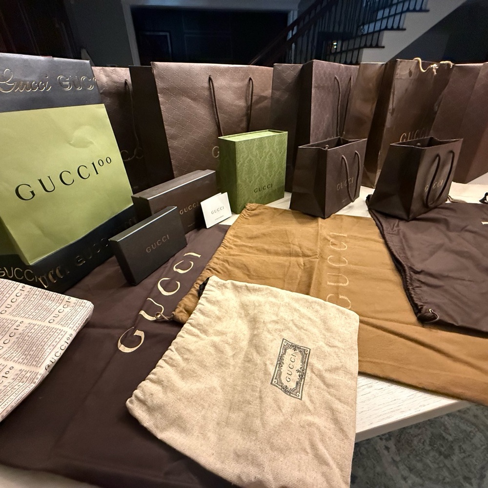 Gucci original gift boxes